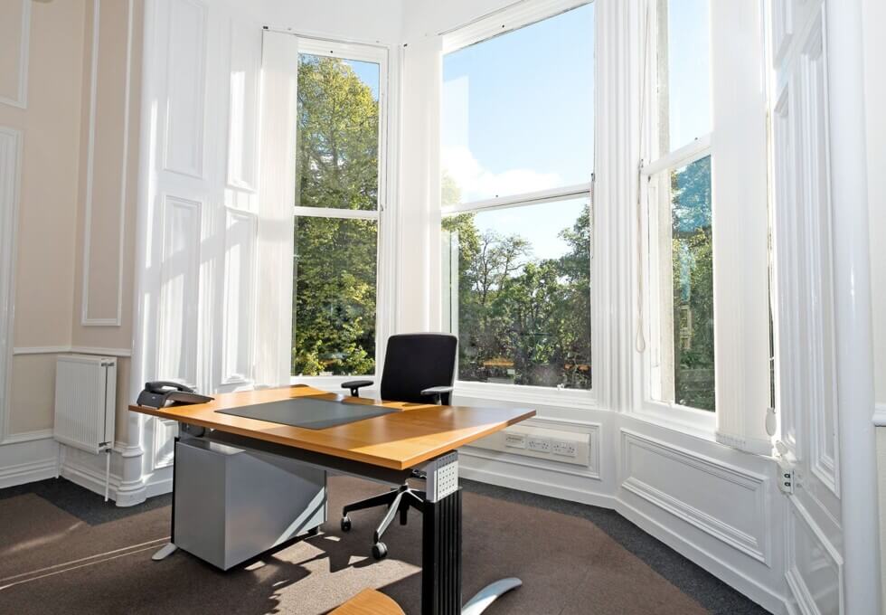 Private workspace, Queen's Gardens, Skene Business Centres in Aberdeen