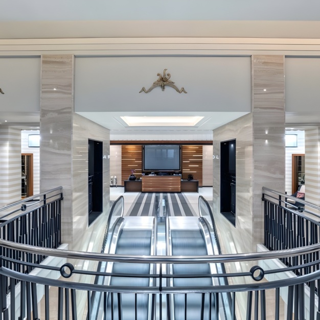 Reception area at Union Street, Orega in Aberdeen