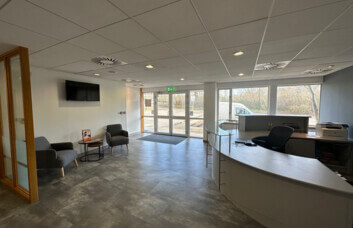 Reception in Hill Of Rubislaw, Citibase, Aberdeen