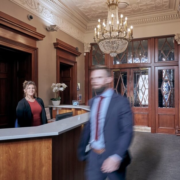 Reception in Queens Road, Citibase, Aberdeen