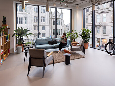 The Breakout area - Broad Street, Regus (Aberdeen)