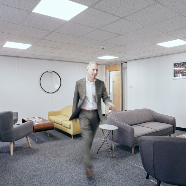 The breakout area for clients - Hill of Rubislaw, Citibase in Aberdeen
