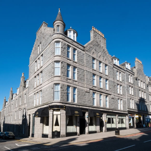 The building at Rosemount Viaduct, Skene Business Centres in Aberdeen