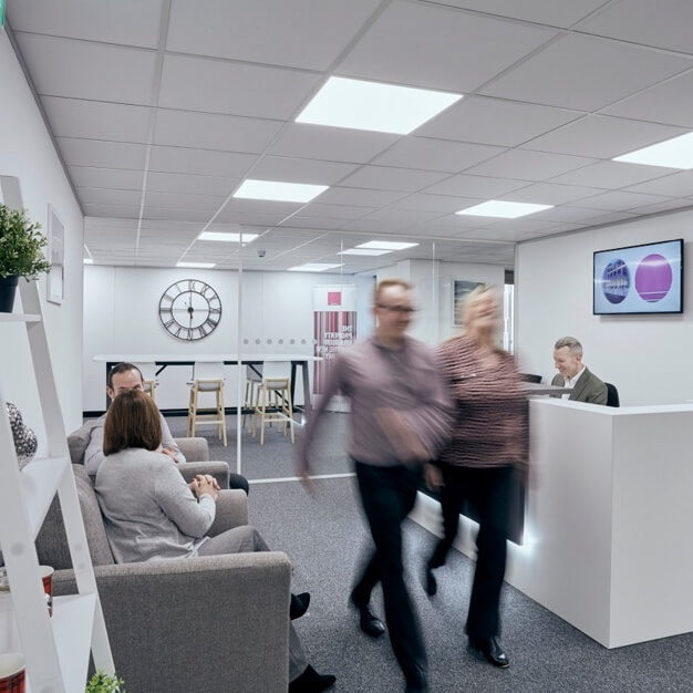 The reception at Hill of Rubislaw, Citibase in Aberdeen