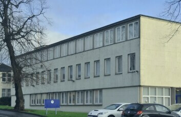 The building at Whins Road, Ceteris in Alloa
