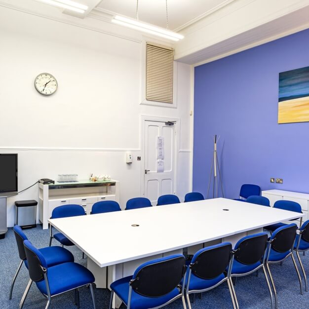 Boardroom at Canning Street, Capital Business Centre in Edinburgh