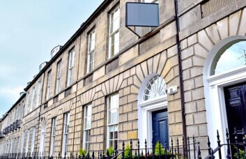 Building outside at Albany Street, Kingsford Estates Ltd, Edinburgh