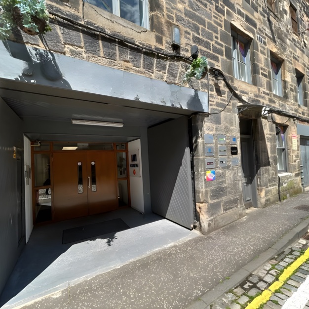 Building outside at Mitchell Street, Nutrend Office & Contract Furniture Ltd, Edinburgh