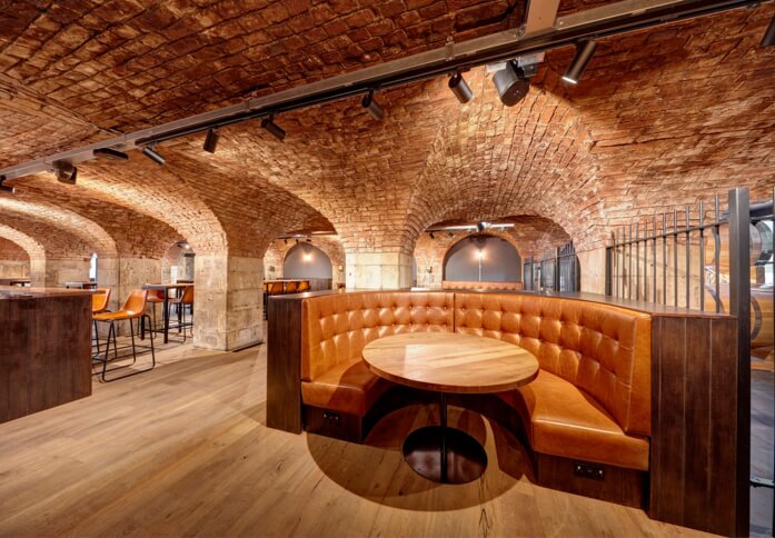 Client Breakout space - Commercial St, Clockwise Limited in Edinburgh