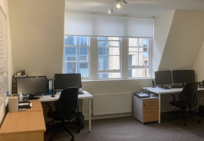 Dedicated workspace, Hill Street, Stuart Murphy Limited in Edinburgh
