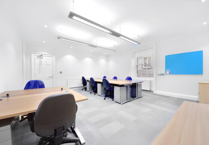 Dedicated workspace, Hill Street, The Office Serviced Offices (OSiT) in Edinburgh