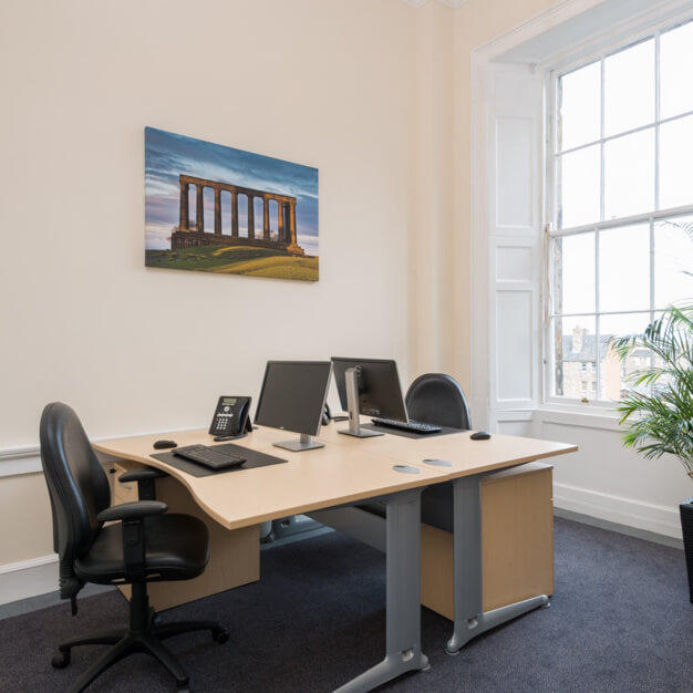 Dedicated workspace in Albany Street, Hudson House Business Centre, Edinburgh
