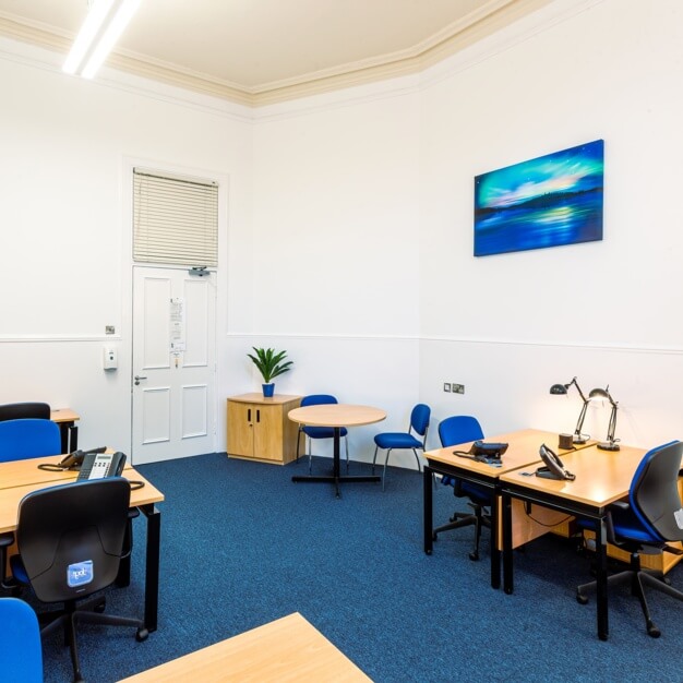 Dedicated workspace in Canning Street, Capital Business Centre, Edinburgh