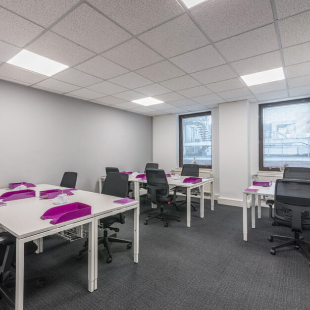 Dedicated workspace in George Street, Regus, Edinburgh