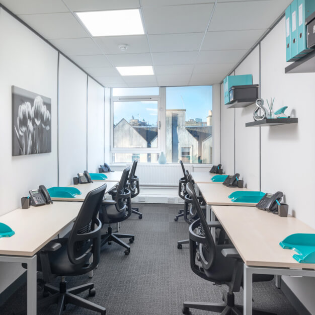 Dedicated workspace in Princes Street, Regus, Edinburgh