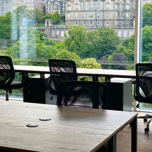 Dedicated workspace, Princes Street, Cubo Holdings Limited in Edinburgh