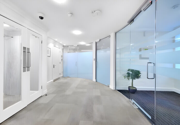 Hallway area at Hill Street, The Office Serviced Offices (OSiT) in Edinburgh