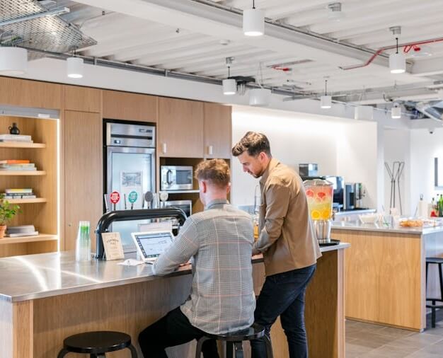 Kitchen area - George Street, WeWork (Edinburgh)