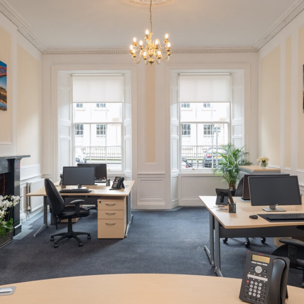 Private workspace, Albany Street, Hudson House Business Centre in Edinburgh