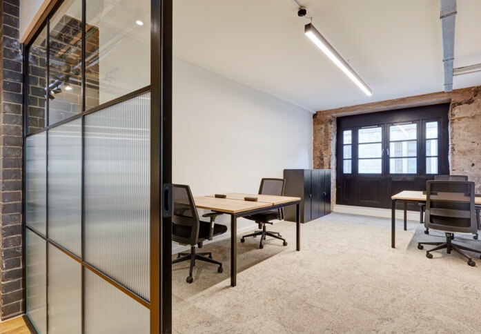 Private workspace, Commercial St, Clockwise Limited in Edinburgh