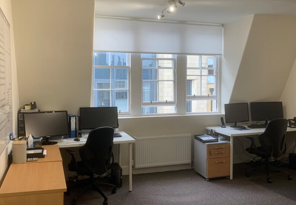Private workspace on Hill Street, Stuart Murphy Limited (Edinburgh)