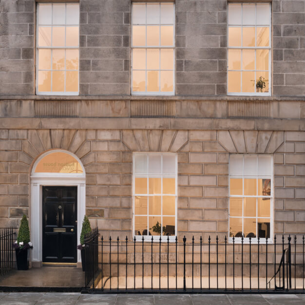 The building at Albany Street, Hudson House Business Centre in Edinburgh