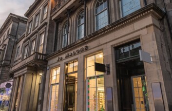 The building at George Street, Regus in Edinburgh