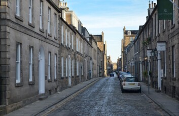 The building at Young Street, Nexus in Edinburgh