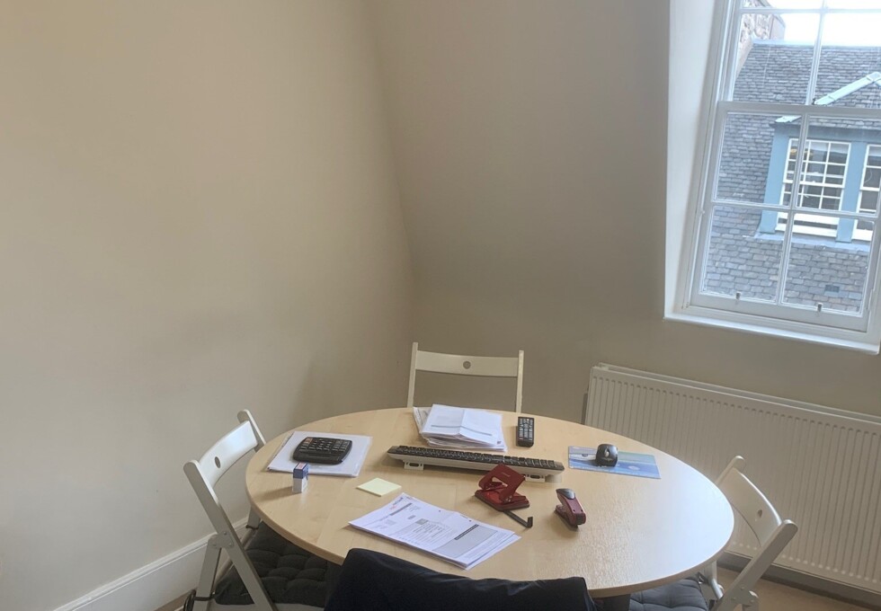 Your private workspace on Hill Street in Edinburgh (Stuart Murphy Limited)