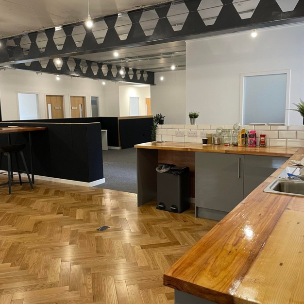 Kitchen area at Pentland Park, Liberty Business Centres (Fife)