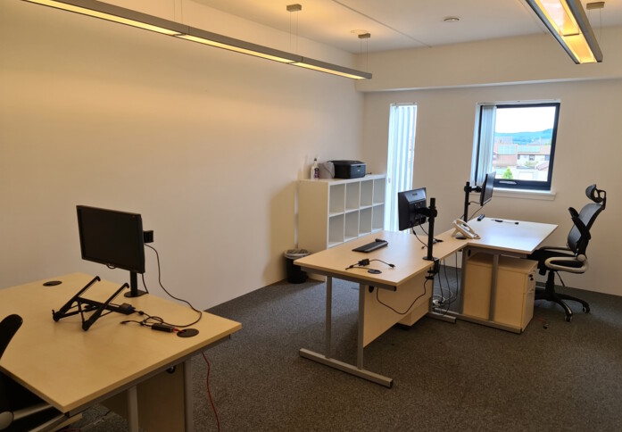 Your private workspace, Main Street, Ore Valley Community Initiatives, Fife