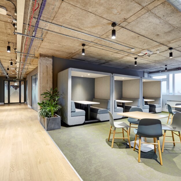 A breakout area in Renfrew Street, Clockwise Limited, Glasgow