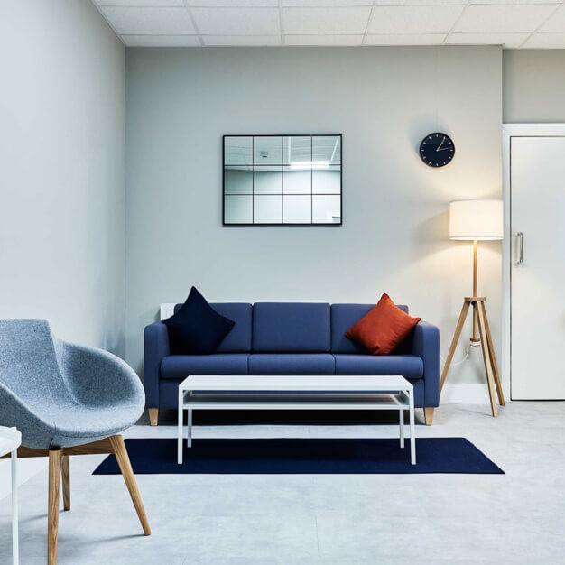 A breakout space at St Vincent Place, LBP Offices Ltd in Glasgow