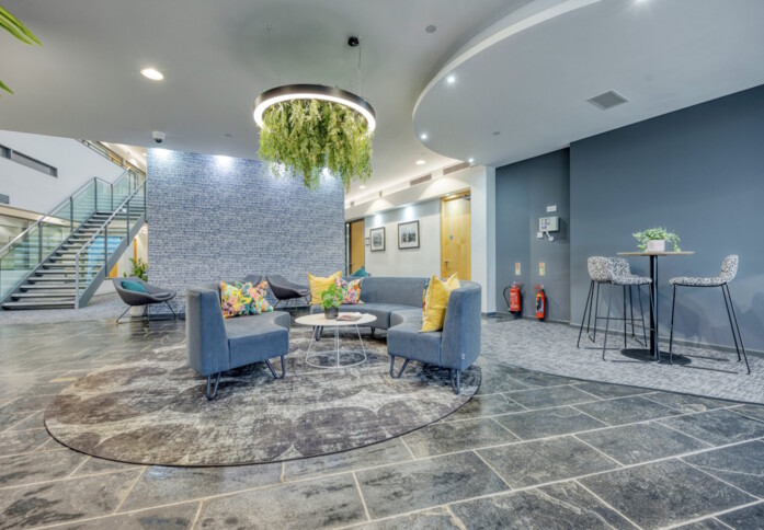 Breakout space in Ainslie Road, Pure Offices (Glasgow)