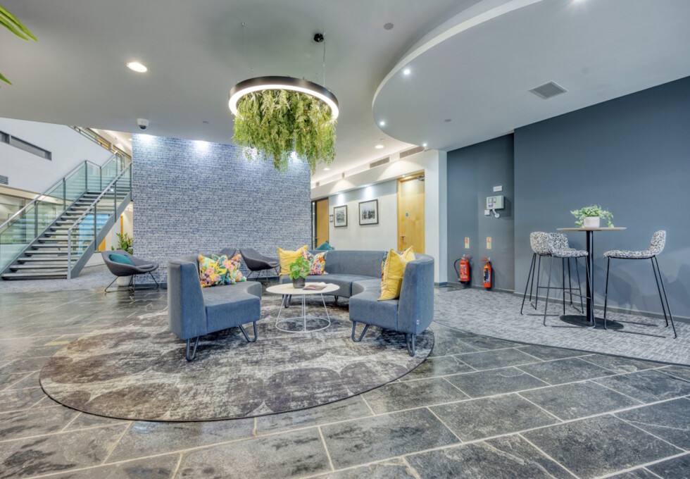 Breakout space in Ainslie Road, Pure Offices (Glasgow)