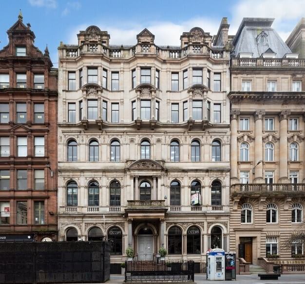 Building external for St Vincent Place, LBP Offices Ltd, Glasgow