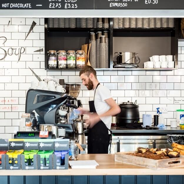 Café at West Regent Street, Nexus in Glasgow