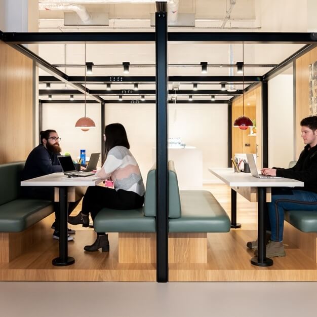 Communal space to use at West Regent Street, Regus in Glasgow