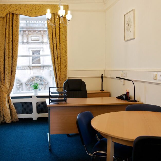 Dedicated workspace in St Vincent Place, George Square Ltd, Glasgow