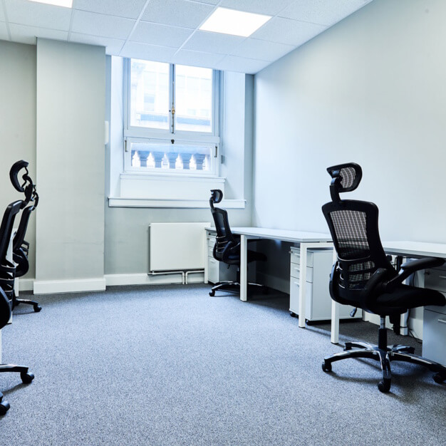 Dedicated workspace, St Vincent Place, LBP Offices Ltd in Glasgow