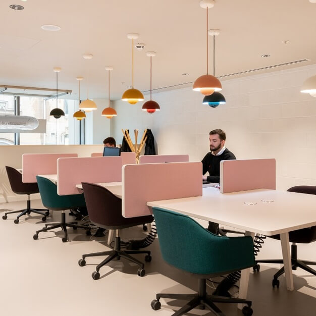 Enjoy the communal space in West Regent Street, Regus in Glasgow