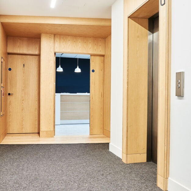 Lift at St Vincent Place, LBP Offices Ltd in Glasgow