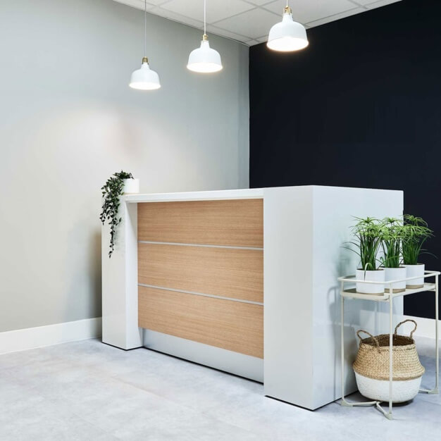 Reception at St Vincent Place, LBP Offices Ltd in Glasgow