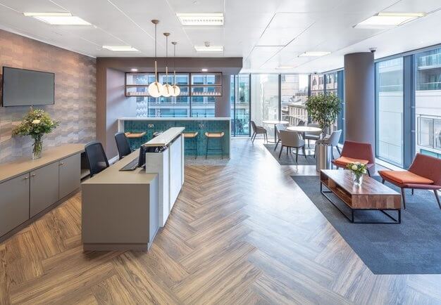 Reception - West Regent Street, Wizu Workspace in Glasgow