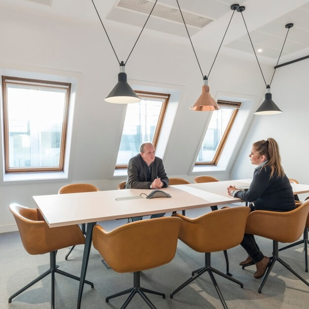 The boardroom at West George Street, Regus in Glasgow