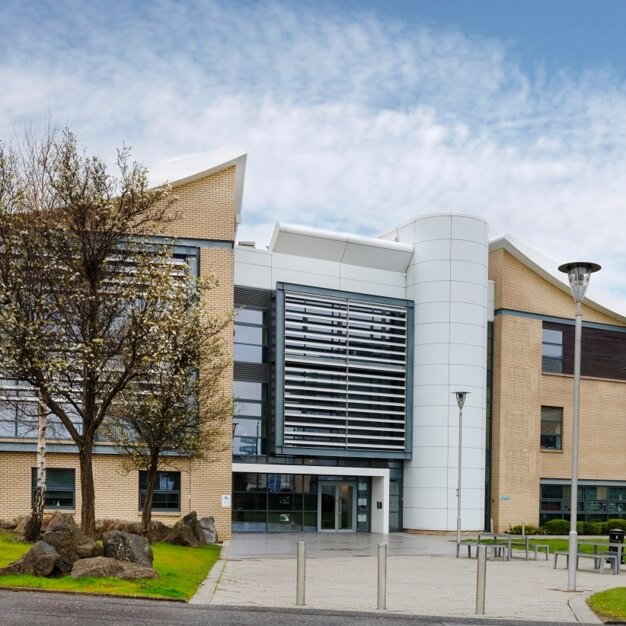 The building at Ainslie Road, Pure Offices in Glasgow