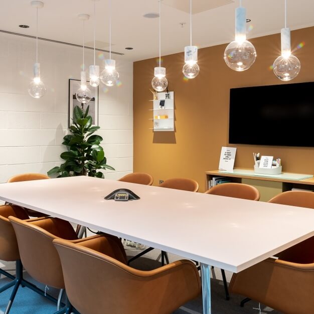 The meeting room at West Regent Street, Regus in Glasgow