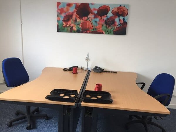 Dedicated workspace in Cromarty Campus, Liberty Business Centres, Rosyth