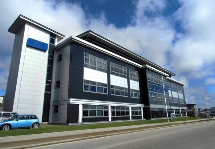 The building at Prospect Road, Bluesky Business Space, Westhill