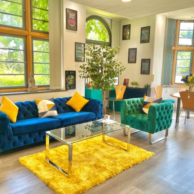 Breakout area at London Road, Softech Digital Ltd in Albourne